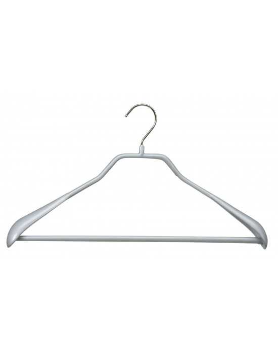 Lot de 50 cintres métal veste et pantalon à épaules élargies Lot de 50 cintres métal veste et pantalon à épaules élargies
