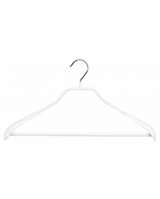Lot de 50 cintres métal veste et pantalon à épaules élargies Lot de 50 cintres métal veste et pantalon à épaules élargies
