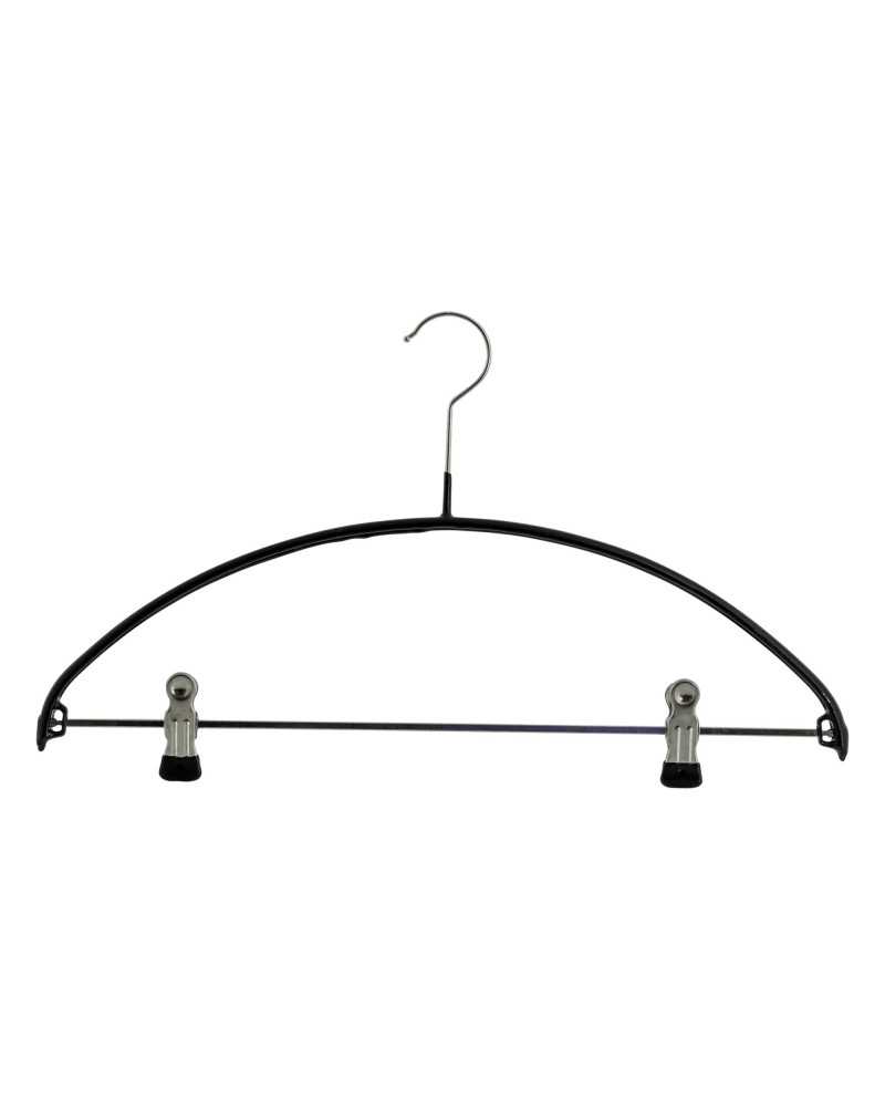 Lot de 50 cintres metal à pinces - 40 cm
