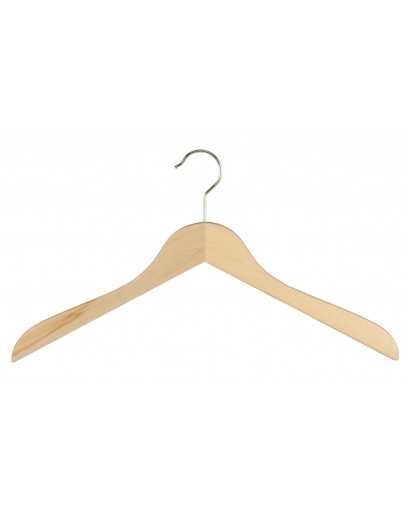 Cintre bois pour robe et chemise (avec encoche - 42 cm)