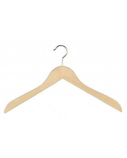 Lot de 50 cintres chemise de galbé en bois