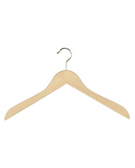 Lot de 50 cintres chemise de galbé en bois