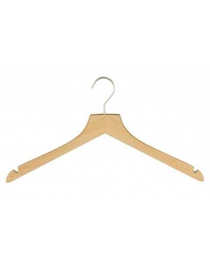 Lot de 50 cintres veste manteau robe profi en hêtre
