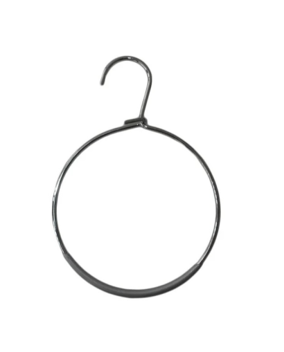 Cintre anneau anti-dérapant pour foulard