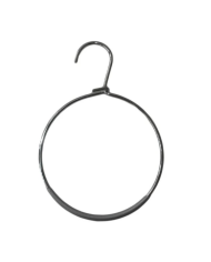 Cintre anneau anti-dérapant pour foulard