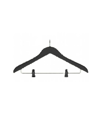 Cintre bois hôtel antivol à pinces - Lot de 100