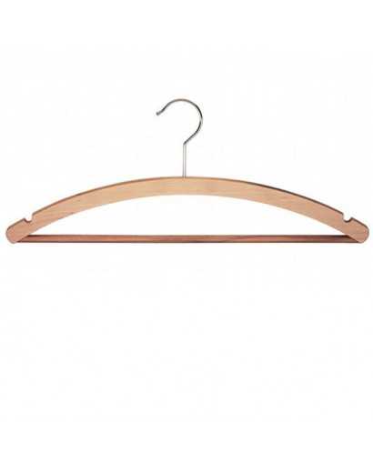 Lot de 100 cintres bois avec barre