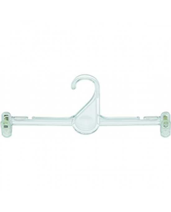 Lot de 100 cintres lingerie à encoches et pinces Lot de 100 cintres lingerie à encoches et pinces