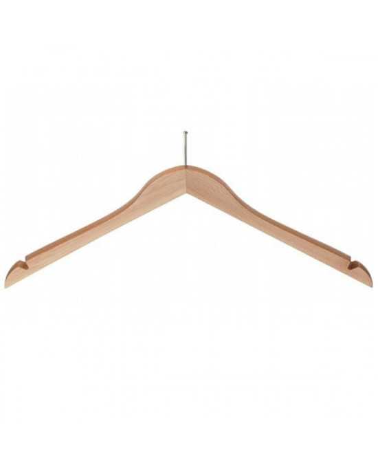 Lot de 300 cintres antivol bois chemise avec encoches Lot de 300 cintres antivol bois chemise avec encoches